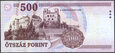 Węgry - 500 forintów 2013 * P196e * F. Rakoczy * poprzednia seria
