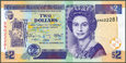 Belize - 2 dolary 2014 * P66e * Elżbieta II