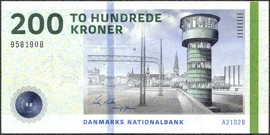 Dania - 200 koron 2010 * P67a * Most Knippels