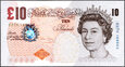 Anglia - 10 funtów 2000 * P389c * Elżbieta II * poprzednie wydanie