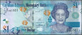 Kajmany - Cayman Islands - 1 dolar 2014 * P38d * Elżbieta II