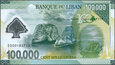 Liban - 100.000 Livres 2020 * 100 Wielkiego Libanu * PWPW * polimer