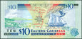 Karaiby Wschodnie - East Caribbean States - 10 dolarów 2015