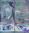 Barbados - 100 dolarów 2022 * nowa seria * polimer