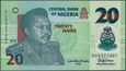 Nigeria - 20 naira 2016* P34 * polimer