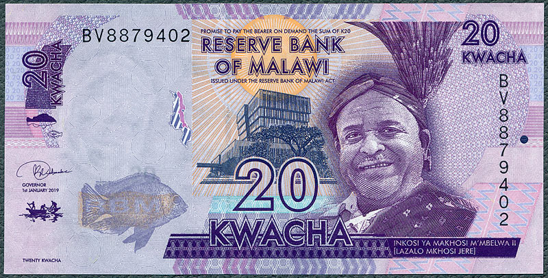 Malawi - 20 kwacha 2019 * P63e * B157e