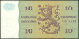 Finlandia - 10 marek 1980 * P111 * cztery kółka