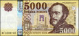 Węgry - 5000 forintów 2020 * P205 * Istvan Szechenyi * nowa seria