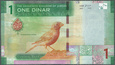 Jordania - 1 dinar 2022 * W39 * ptaszek * nowa seria