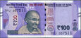 Indie - 100 rupii 2019 * P112 * Gandhi