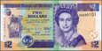 Belize - 2 dolary 2017 * P66f * Elżbieta II