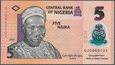 Nigeria - 5 naira 2021 * P38/new * nowa data * polimer