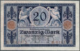 Niemcy - Cesarstwo - 20 marek 1915 * P63 * Ros53 * stan bankowy!