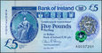 Irlandia Północna - 5 Pounds 2017 (2019) * Bank of Ireland * polimer