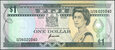 Fidżi - 1 dolar ND/2002 * P104 * Królowa Elżbieta II