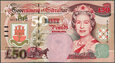 Gibraltar - 50 funtów 2006 * P34 * Elżbieta II * starszy typ