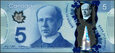 Kanada - 5 dolarów 2013 (2020) * P106d * nowe podpisy * polimer