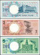 Miasta Polskie - komplet 9 banknotów w albumie NBP