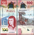 Meksyk - 100 Pesos 8.05.2020 * nowa seria * polimer