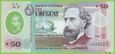 URUGWAJ 50 Pesos Uruguayos 2020 P102a B561a A UNC Polimer