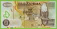 ZAMBIA 500 Kwacha 2009 P43g B145g DO/03 UNC Polimer