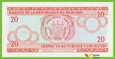 BURUNDI 20 Francs 2001 P27d B215k CX UNC