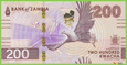 ZAMBIA 200 Kwacha 2024(2025) P66 B175 AC UNC