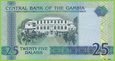 GAMBIA 25 Dalasis ND/2013 P27c B224c E UNC 