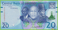 LESOTHO 20 Maloti 2021 P27 B228a BV UNC