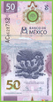 MEKSYK 50 Pesos 2021 P133(1) B714a AC UNC Polimer