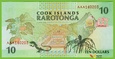 COOK ISLANDS 10 Dollars ND/1992 P8a B108a AAA UNC