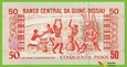 GWINEA BISSAU 50 Pesos 1990 P10 B201a AB UNC 