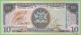 TRYNIDAD & TOBAGO 10 Dollars 2006(2007) P48 B223a CA UNC