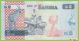 ZAMBIA 2 Kwacha 2015 P56 B159a AJ/12 UNC