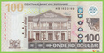 SURINAM 100 Dollar 2020 P166e B549e HB UNC