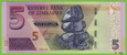 ZIMBABWE Zestaw 2 i 5 Dollars 2019 PNEW B192a-193a AJ/AD UNC Set