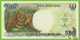 INDONEZJA 500 Rupiah 1992/1993 P128b B586b PJT UNC 