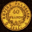 FRANCJA - 40 FRANKÓW - 1811 A - NAPOLEON
