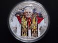 USA 1 Dolar 2005 Benedykt XVI , kolor , certyfikat , Oryginalne Op.
