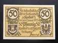 Notgeld - Wołczyn - Konstadt 50 Pfennige 20.III.1921