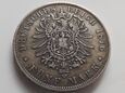 Niemcy , Bawaria 5 Marek 1876 D  Ludwig II 