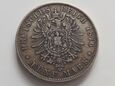 Niemcy , Bawaria 5 Marek 1876 D  Ludwig II 