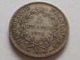 Francja 5 Franków 1875 A HERKULES st. 3++