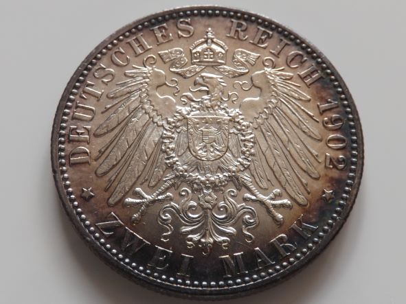 Niemcy 2 Marki 1902 G Badenia * st. UNC