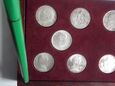 Austria 1 Republika 1928-1937 Srebro 10 monet Certyfikat *