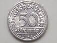 Niemcy - Weimar 1921 moneta 50 Pfennig  G