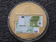 Europa 2002 Nowa waluta - 100 Euro medal 40 mm UNC