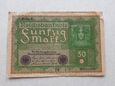 Niemcy banknot 50 Marek 24.VI.1919 seria IK 040000