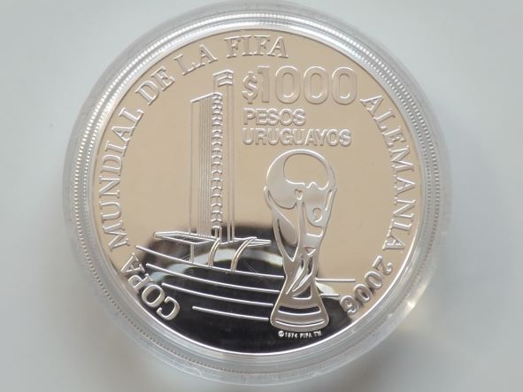 Urugwaj 1000 Peso 2005  Mistrzostwa Świata Niemcy 2006