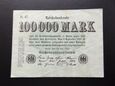 Niemcy 100 000 Marek 25.VII.1923* seria N 47